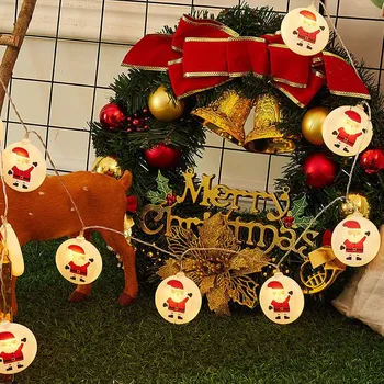 LED Christmas String lights Santa Claus Reindeer Fairy lights Holiday Lighting Garland for Christmas Tree Party Home Decoration
LED Christmas String lights Santa Claus Reindeer Fairy lights Holiday Lighting Garland for Christmas Tree Party Home Decoration
