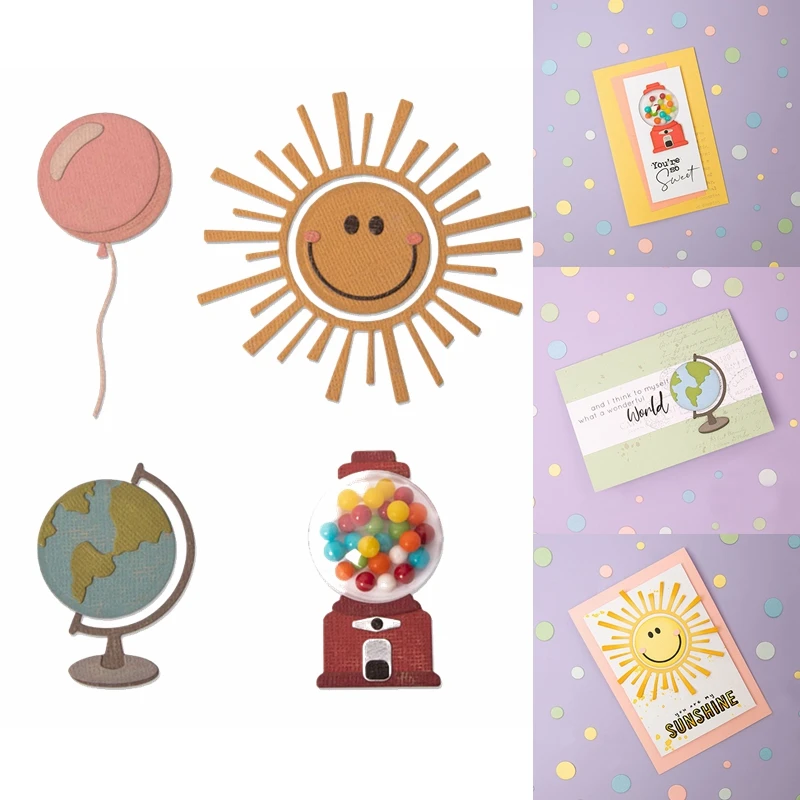 Tellurion+Candy Machine+Balloon+Sunshine Metal Cutting Dies Die Cuts For Card Making DIY Dies Scrapbooking Crafts Cards 2020
Tellurion+Candy Machine+Balloon+Sunshine Metal Cutting Dies Die Cuts For Card Making DIY Dies Scrapbooking Crafts Cards 2020