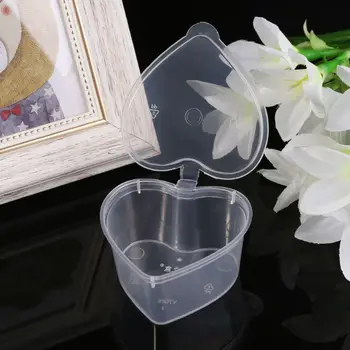 10Pcs Disposable Jello Shot Cups Set Of 70ml Heart Shaped Sauce Pot Container With Conjoined Lid Slime Storage For Ketchup D08F
10Pcs Disposable Jello Shot Cups Set Of 70ml Heart Shaped Sauce Pot Container With Conjoined Lid Slime Storage For Ketchup D08F