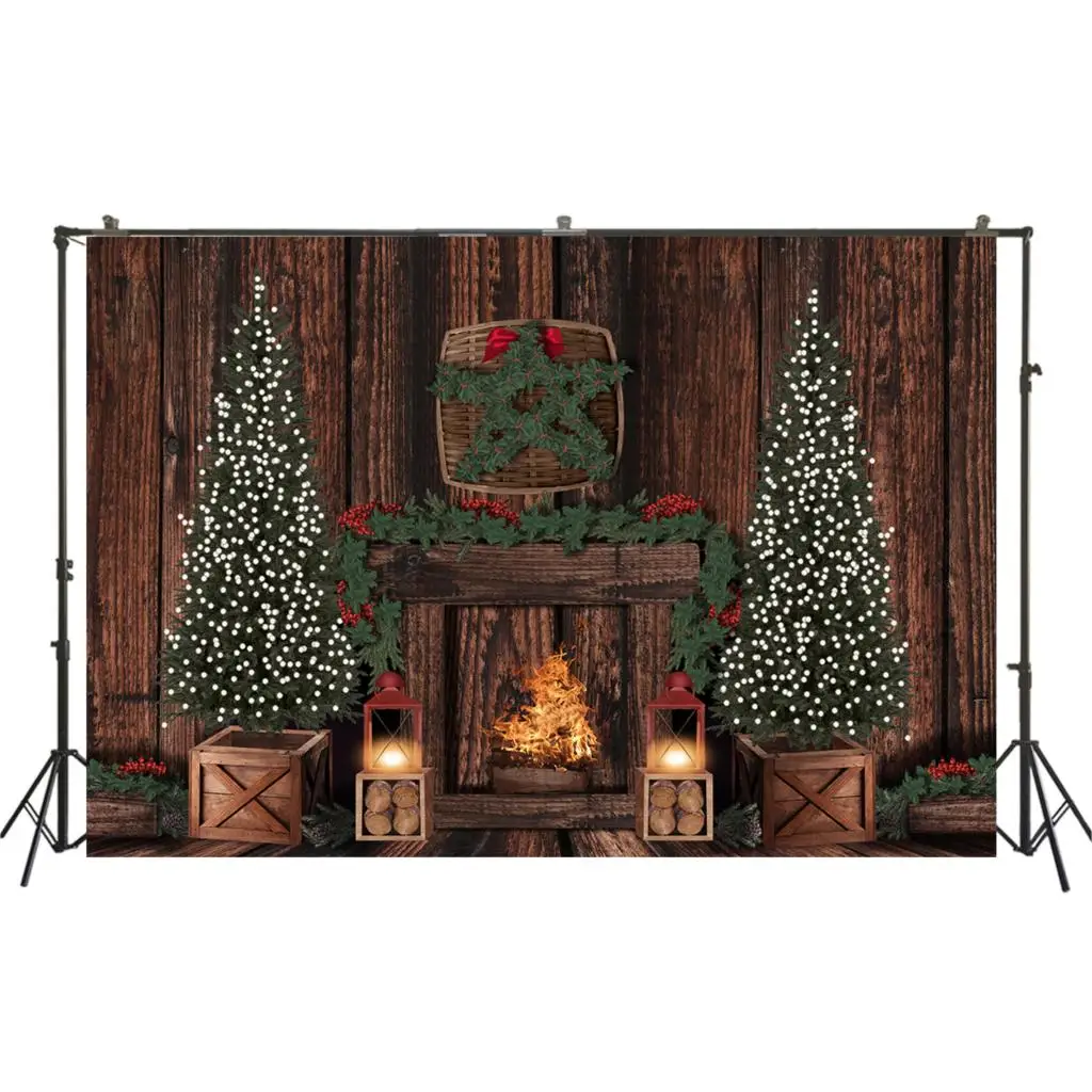 Photography Background Christmas Decoration Tree Retro Vintage Wooden Wall Fireplace Christmas Backdrops for Photo Studio W-3396
Photography Background Christmas Decoration Tree Retro Vintage Wooden Wall Fireplace Christmas Backdrops for Photo Studio W-3396