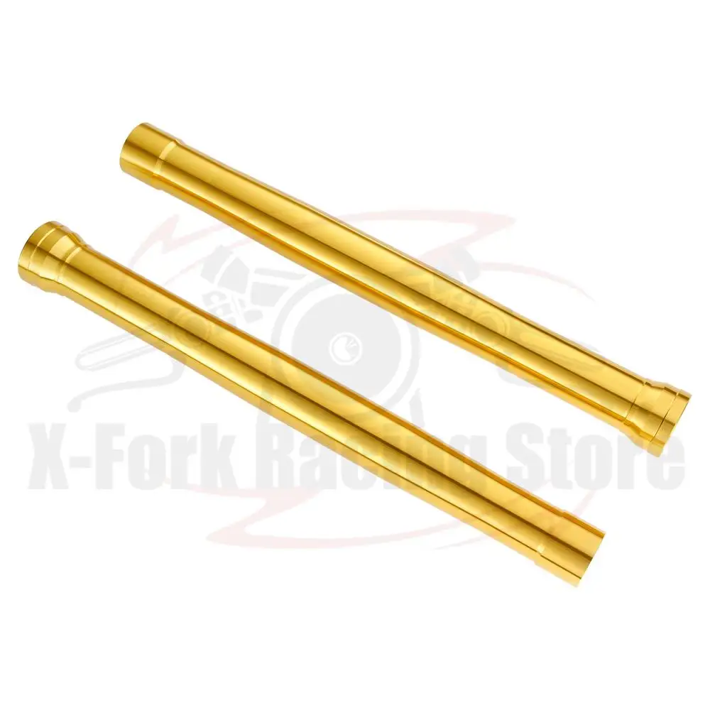 

Pair Outer Front Gold Fork Tubes For Yamaha MT09 2014-2020 2015 2016 2017 2018 2019 540mm Front Fork Pipes 1RC-23126-11-00
