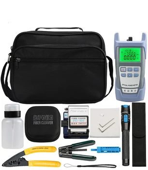 Fiber Optic Tool Kit Optical FTTH Assembly Stripping Splicing Termination Fiber Optic Tool Kit With Optical Power Meter And VFL
Fiber Optic Tool Kit Optical FTTH Assembly Stripping Splicing Termination Fiber Optic Tool Kit With Optical Power Meter And VFL