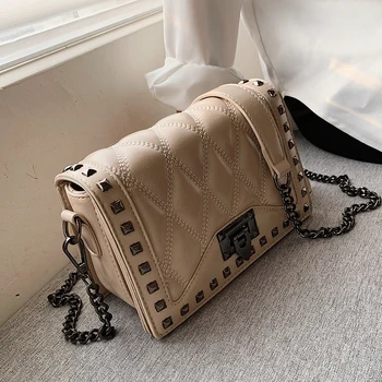 Vintage Rivet Flap Chain Shoulder Messenger Crossbody Bags Women Handbags Fashion Ladies Clutch Casual Totes Female Luis Vuiton
Vintage Rivet Flap Chain Shoulder Messenger Crossbody Bags Women Handbags Fashion Ladies Clutch Casual Totes Female Luis Vuiton