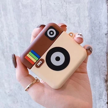 Cartoon Camera Shape Earphone Case for Airpods 1 2 Pro Silicone Wireless Headset Charging Box Protective Cover With Keychain
Cartoon Camera Shape Earphone Case for Airpods 1 2 Pro Silicone Wireless Headset Charging Box Protective Cover With Keychain