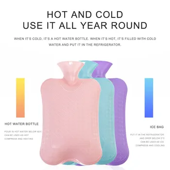 PVC Hot Water Bottle Feet Hand Warming Water Bag Removable Washable Water-filling Hot Water Bags Winter Warmer Product 
PVC Hot Water Bottle Feet Hand Warming Water Bag Removable Washable Water-filling Hot Water Bags Winter Warmer Product
