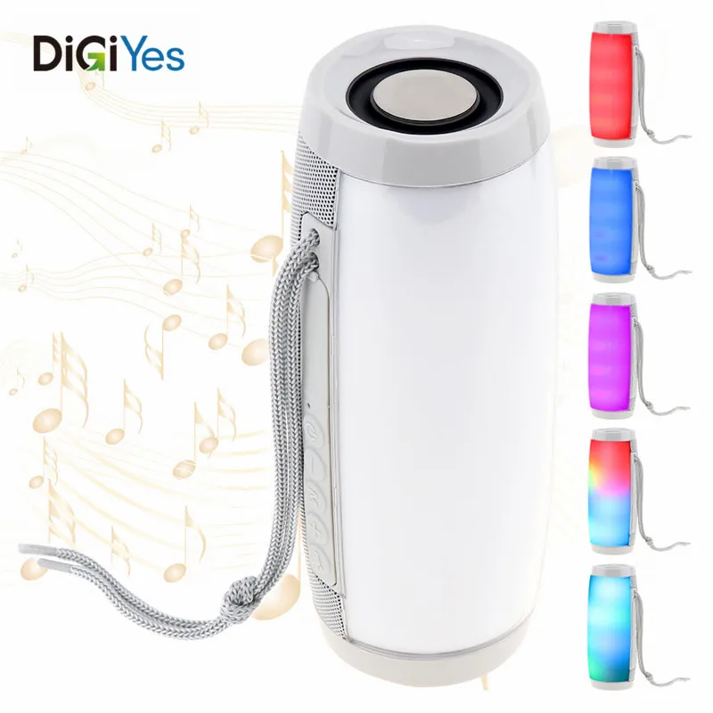 Mini Outdoor LED Color Light Subwoofer Waterproof Bluetooth Speaker with FM/TF/AUX/USB/Voice Call function for Party/Outdoor
Mini Outdoor LED Color Light Subwoofer Waterproof Bluetooth Speaker with FM/TF/AUX/USB/Voice Call function for Party/Outdoor