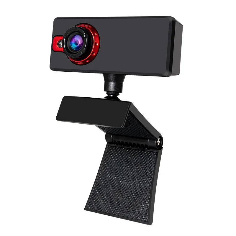 HD USB 2.0 Webcam Supplement Light Manual Focus CMOS Sensor With Digital Microphone Camera Online Teaching Video Chat |