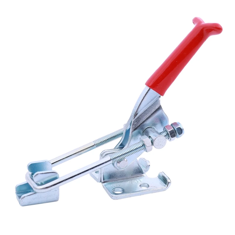 Metal 318Kg 701-Pound Holding Capacity Latch Action Toggle Clamp