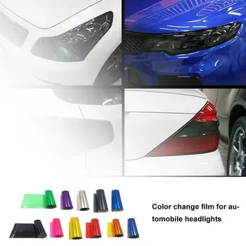 30 X100Cm Car Headlight Color Changing Film Brake Light Sticker Tail Light Color Film Car Light Film Car Film
30 X100Cm Car Headlight Color Changing Film Brake Light Sticker Tail Light Color Film Car Light Film Car Film