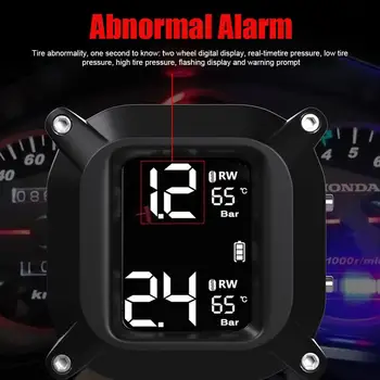 Tire Pressure Monitoring System Motorcycle Wireless Tire Pressure Monitor Motor Fat bike Bicycle Auto Tyre Alarm
Tire Pressure Monitoring System Motorcycle Wireless Tire Pressure Monitor Motor Fat bike Bicycle Auto Tyre Alarm