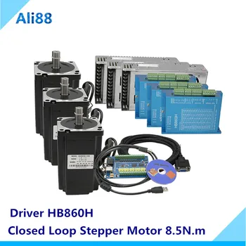 Nema Closed Loop Stepper Motor Kit Servo Driver HB860H 86HB250 2 Phase Stepper Motor
Nema Closed Loop Stepper Motor Kit Servo Driver HB860H 86HB250 2 Phase Stepper Motor