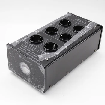 Bada LB-5600 HiFi Power Filter Plant Schuko Socket 6Ways AC Power Conditioner Audiophile Power Purifier with EU Outlets
Bada LB-5600 HiFi Power Filter Plant Schuko Socket 6Ways AC Power Conditioner Audiophile Power Purifier with EU Outlets