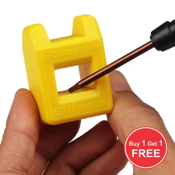 Buy 1 Get 1 Free Quick Magnetizer Demagnetizer Mini Magnetic Pick Up Tool for Screwdriver Tips Screw Bit Magnetic Repair Tool
Buy 1 Get 1 Free Quick Magnetizer Demagnetizer Mini Magnetic Pick Up Tool for Screwdriver Tips Screw Bit Magnetic Repair Tool