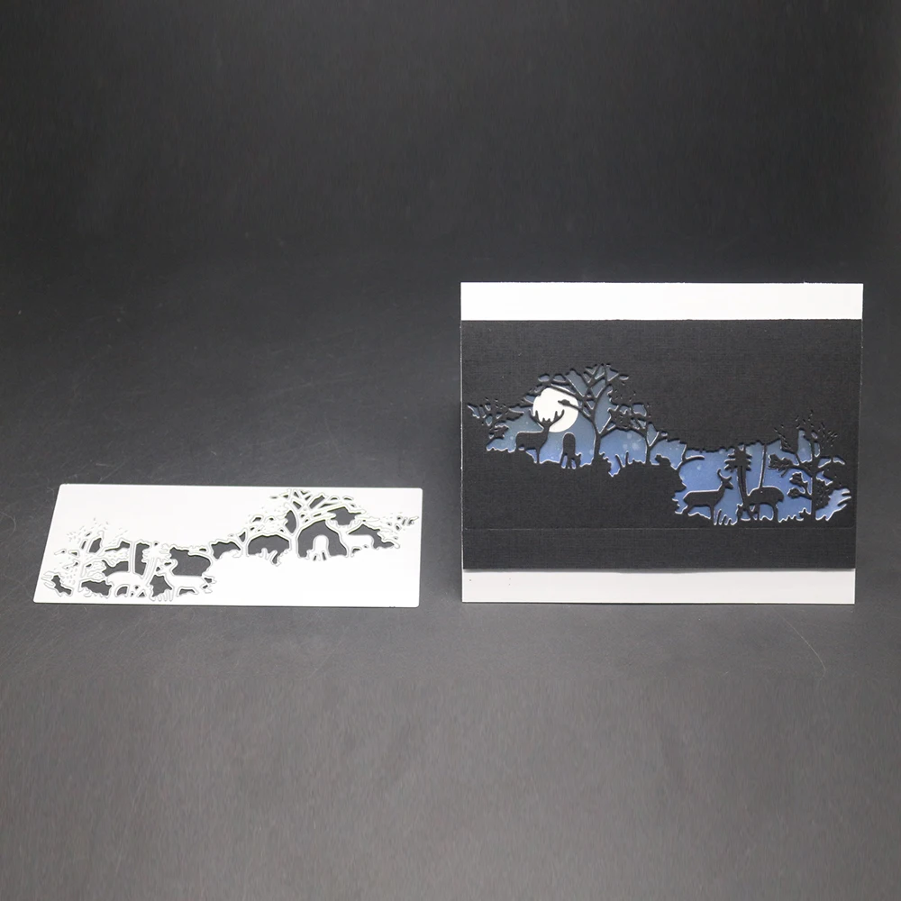 Deer Forest Adv-one Metal Cutting Dies Stencils For DIY Scrapbooking Embossing Paper Cards Photo Album Making Craft
Deer Forest Adv-one Metal Cutting Dies Stencils For DIY Scrapbooking Embossing Paper Cards Photo Album Making Craft
