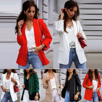2020 autumn and winter small suit jacket top casual temperament new women's large size winter clothes women blazer women
2020 autumn and winter small suit jacket top casual temperament new women's large size winter clothes women blazer women