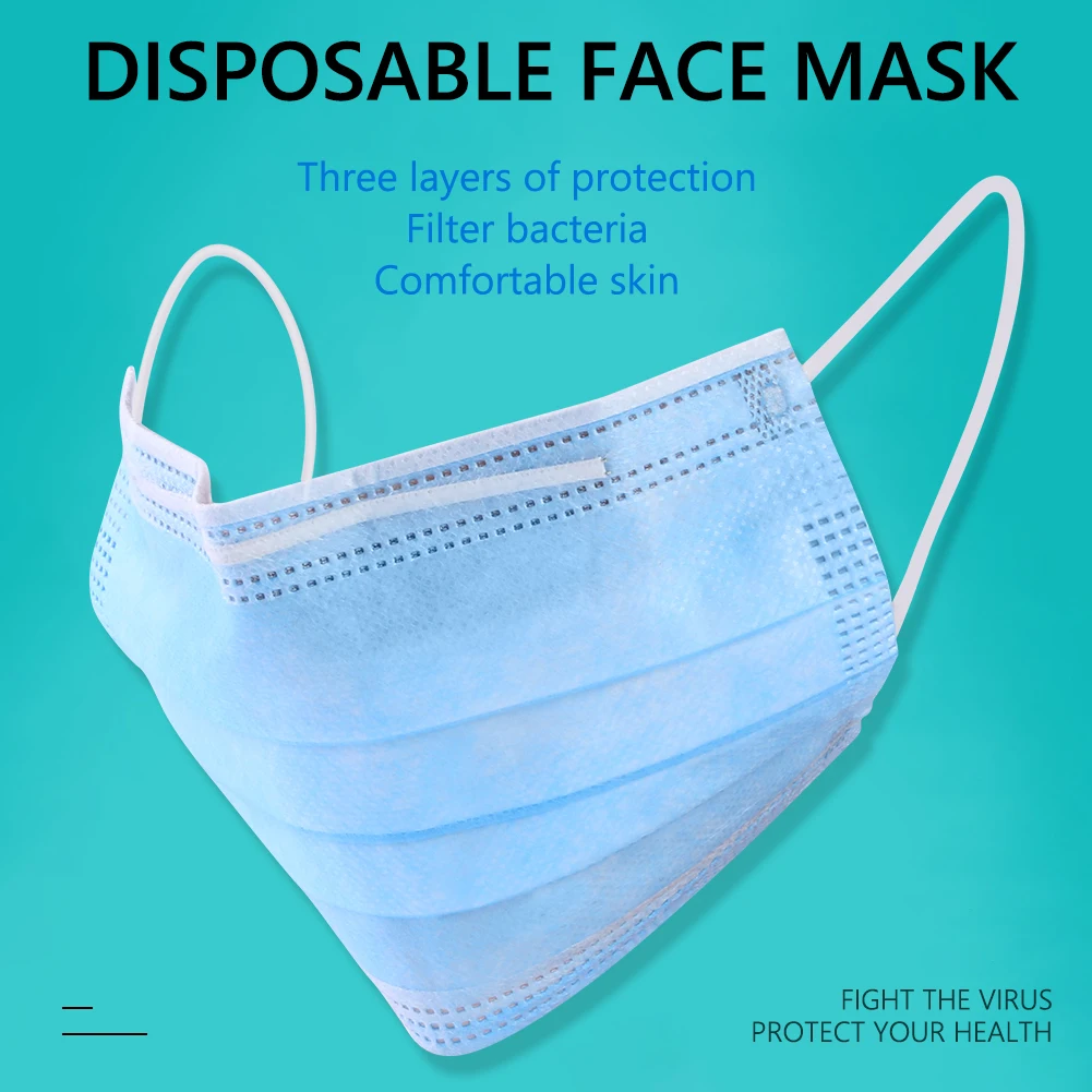 10pcs Disposable Dustproof Face Mouth Masks Anti PM2.5Anti Breathing Safety Masks Face Care Elastic
10pcs Disposable Dustproof Face Mouth Masks Anti PM2.5Anti Breathing Safety Masks Face Care Elastic