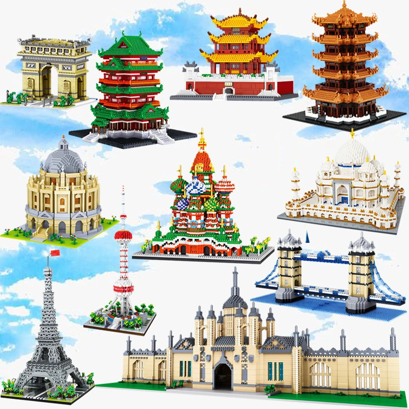 Architecture Diamond Blocks Mini Micro Building Bricks Sets Taj Mahal University Of Cambridge Oxford London Paris Eiffel Tower
Architecture Diamond Blocks Mini Micro Building Bricks Sets Taj Mahal University Of Cambridge Oxford London Paris Eiffel Tower