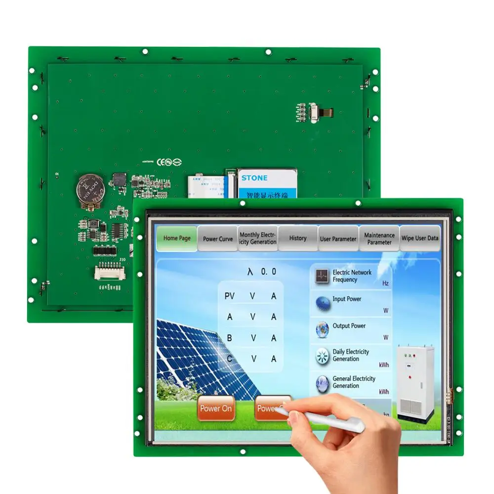 10.4 inch Touch Screen LCD Programmable Module with Serial Interface Support Any Microcontroller 100PCS
10.4 inch Touch Screen LCD Programmable Module with Serial Interface Support Any Microcontroller 100PCS
