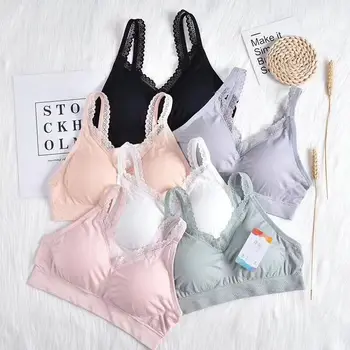 Women Bra Sexy Sports Bra Seamless Lace Beauty Back Solid Wire Free Breathable Underwear Anti-light Fitness Bralette
Women Bra Sexy Sports Bra Seamless Lace Beauty Back Solid Wire Free Breathable Underwear Anti-light Fitness Bralette