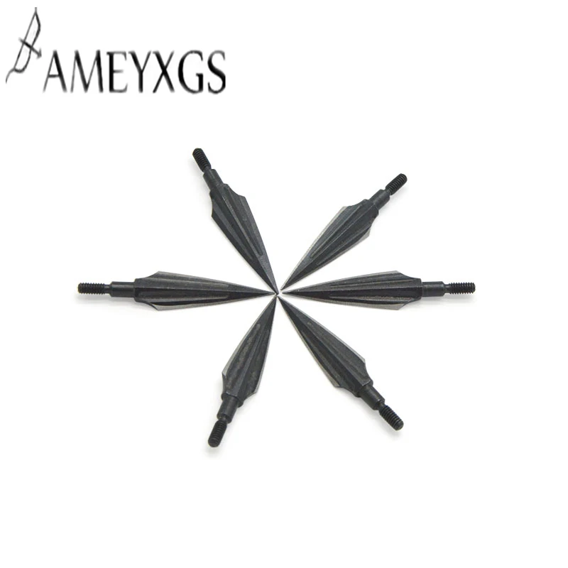 6 PCS Archery Hunting Broadhead 140 Grain High-carbon Steel Material Arrowheads For Bow And Arrow Hunting Shooting Accessories
6 PCS Archery Hunting Broadhead 140 Grain High-carbon Steel Material Arrowheads For Bow And Arrow Hunting Shooting Accessories
