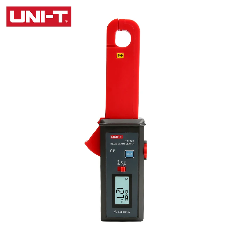 UNI UT258A измеритель утечки переменного/постоянного тока, 10000 отсчетов, Автоматический диапазон, мерный ток утечки 0 мА-60 А переменного/постоянного тока, 7 мм, челюсти, цветовой интерфейс
UNI UT258A измеритель утечки переменного/постоянного тока, 10000 отсчетов, Автоматический диапазон, мерный ток утечки 0 мА-60 А переменного/постоянного тока, 7 мм, челюсти, цветовой интерфейс