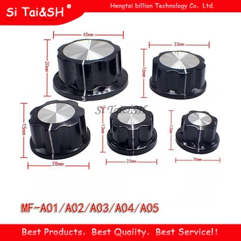 5Pcs MF-A01 MF-A02 MF-A03 MF-A04 MF-A05 Potentiometer Knob WH118/WX050 Rotary Switch Electronic 6mm
5Pcs MF-A01 MF-A02 MF-A03 MF-A04 MF-A05 Potentiometer Knob WH118/WX050 Rotary Switch Electronic 6mm