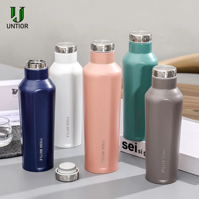 500ml Double Walled Stainless Steel Thermos Flask Vacuum Insulated Water Bottles Portable Sports Bottle Travel Coffee Mugs
500ml Double Walled Stainless Steel Thermos Flask Vacuum Insulated Water Bottles Portable Sports Bottle Travel Coffee Mugs