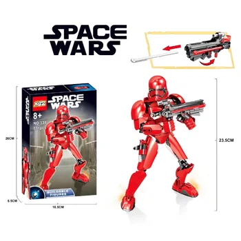 Star Wars Buildable Figure Building Block Toy Kyl Ren Chewbacc Darth Vader Boba Jango Fett Stormtroope Compatible with Legoes
Star Wars Buildable Figure Building Block Toy Kyl Ren Chewbacc Darth Vader Boba Jango Fett Stormtroope Compatible with Legoes