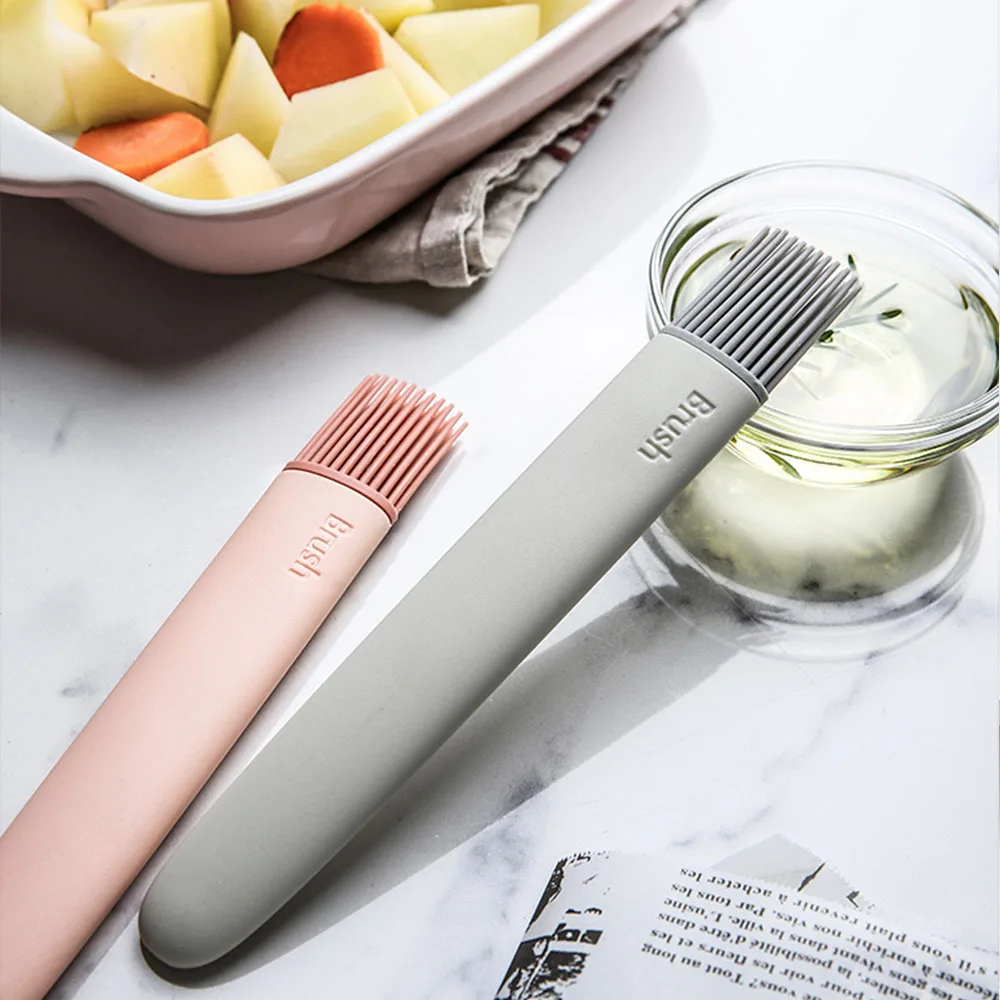 Multipurpose Silicone Oil Brush Bread Basting Brush BBQ Baking DIY Kitchen Cooking Tools Detachable Easy to Clean Wash Brushes
Multipurpose Silicone Oil Brush Bread Basting Brush BBQ Baking DIY Kitchen Cooking Tools Detachable Easy to Clean Wash Brushes