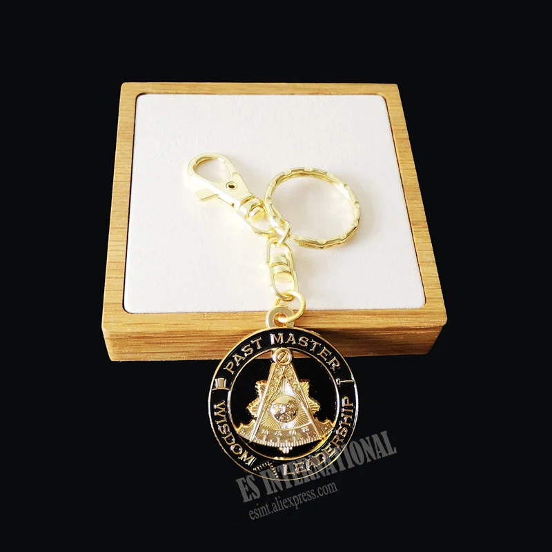 Брелок для ключей Masonic черный значок милое солнце масон вольный каменщик MK02
