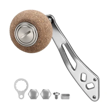 Cork Handle Knob 2 Ball Bearings Fishing Reel Handle for Left Right Baitcasting Trolling Reel Accessories for Fishing Reel Parts 
Cork Handle Knob 2 Ball Bearings Fishing Reel Handle for Left Right Baitcasting Trolling Reel Accessories for Fishing Reel Parts