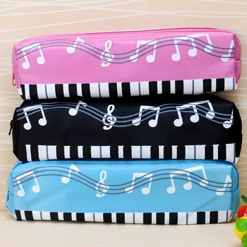 Piano Note Pencil Bag Primary School Stationery Small Pen Bag Single Layer Pencil Pouch Colorful Musical Pencil Cases Music Box 
Piano Note Pencil Bag Primary School Stationery Small Pen Bag Single Layer Pencil Pouch Colorful Musical Pencil Cases Music Box