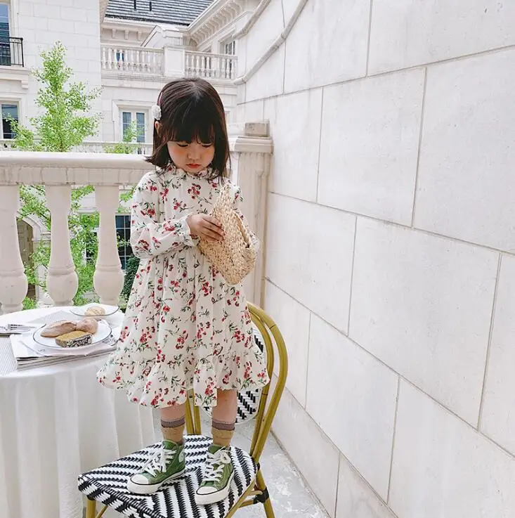 2019 Korean Style Girls Floral Printed Dress Fashion Autumn Chiffon Girls Dresses 2-7 Years PX474
2019 Korean Style Girls Floral Printed Dress Fashion Autumn Chiffon Girls Dresses 2-7 Years PX474