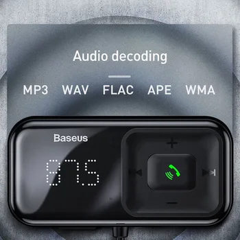 FM Modulator Transmitter Bluetooth 5.0 FM Radio 3.1A USB Car Charger Handsfree Car Kit Wireless Aux Audio FM Transmiter 
FM Modulator Transmitter Bluetooth 5.0 FM Radio 3.1A USB Car Charger Handsfree Car Kit Wireless Aux Audio FM Transmiter