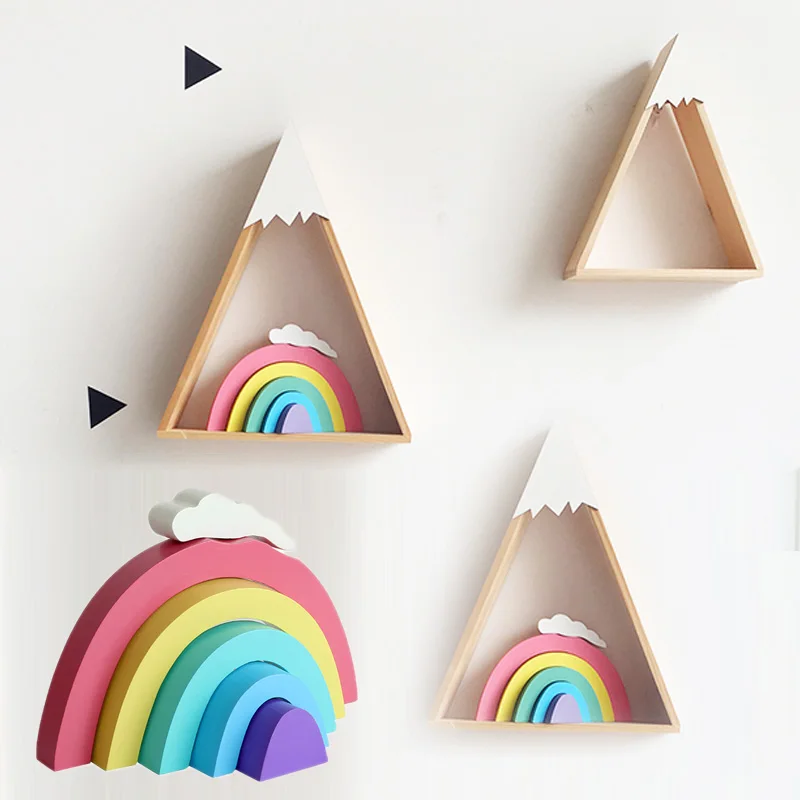 Wooden Ornaments Home Decorations Beautiful Fashion Rainbow Handicraft Baby Decoration Wedding Building Blocks Family Birthday
Wooden Ornaments Home Decorations Beautiful Fashion Rainbow Handicraft Baby Decoration Wedding Building Blocks Family Birthday