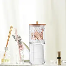 Durable Cosmetic Storage Box Transparent Convenient Simple Makeup Cotton Pad Swabs Organizer Storage Box for Home
Durable Cosmetic Storage Box Transparent Convenient Simple Makeup Cotton Pad Swabs Organizer Storage Box for Home
