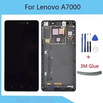 5.5" Original For Lenovo A7000 LCD with Touch Screen Digitizer Black For Lenovo A7000 Display+Frame Mobilephone Parts Free
5.5" Original For Lenovo A7000 LCD with Touch Screen Digitizer Black For Lenovo A7000 Display+Frame Mobilephone Parts Free