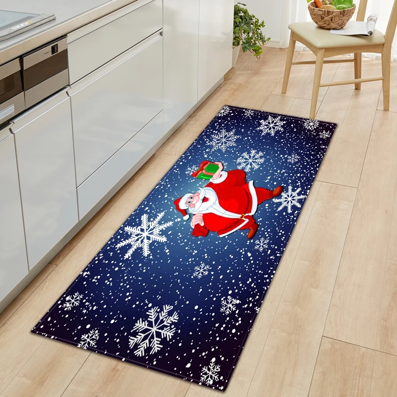 Christmas Bedroom Mat Rectangle Entrance Doormat Kitchen Home Floor Decoration Living Room Carpet Hallway Bathroom Anti-Slip Rug
Christmas Bedroom Mat Rectangle Entrance Doormat Kitchen Home Floor Decoration Living Room Carpet Hallway Bathroom Anti-Slip Rug