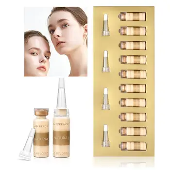 10pcs Liquid Full Cover Concealer Foundation Mineral Facial Base Cream Coverage Brighten Moisturizer Makeup
10pcs Liquid Full Cover Concealer Foundation Mineral Facial Base Cream Coverage Brighten Moisturizer Makeup