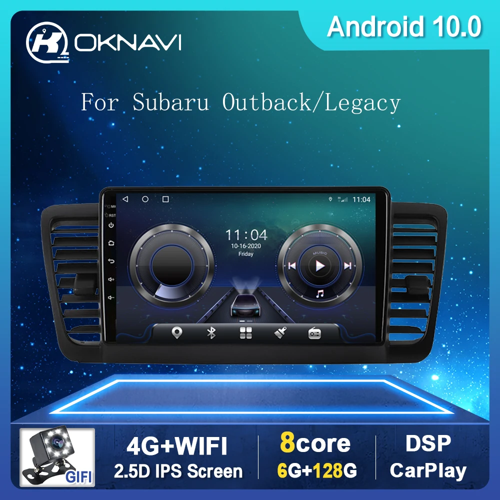 Android 10.0 Car Radio Multimedia Video Player For Subaru Outback 3 Legacy 4 2004-2009 Carplay GPS Bluetooth Navigation Stereo
Android 10.0 Car Radio Multimedia Video Player For Subaru Outback 3 Legacy 4 2004-2009 Carplay GPS Bluetooth Navigation Stereo