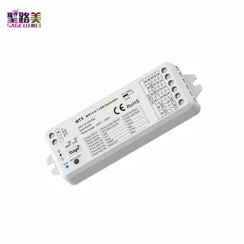 DC12-24V RGB, RGBW, RGB+CCT, color temperature or single color 5 in1 LED RF WIFI Controller Dimmer Tuya APP cloud Voice control
DC12-24V RGB, RGBW, RGB+CCT, color temperature or single color 5 in1 LED RF WIFI Controller Dimmer Tuya APP cloud Voice control