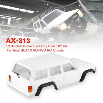 RC Car Body Shell AX-313 12.3inch/313mm For 1:10 RC Truck Crawler Axial SCX10 & SCX10 II 90046 90047 Cars Body Shell Set DIY Toy
RC Car Body Shell AX-313 12.3inch/313mm For 1:10 RC Truck Crawler Axial SCX10 & SCX10 II 90046 90047 Cars Body Shell Set DIY Toy
