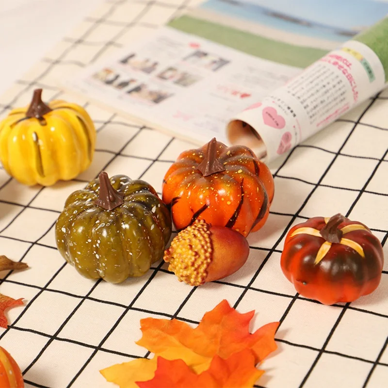Hot Sale Artificial Pumpkins with Fake Maple Leaves for Halloween Thanksgiving Festival Party Decoration
Hot Sale Artificial Pumpkins with Fake Maple Leaves for Halloween Thanksgiving Festival Party Decoration