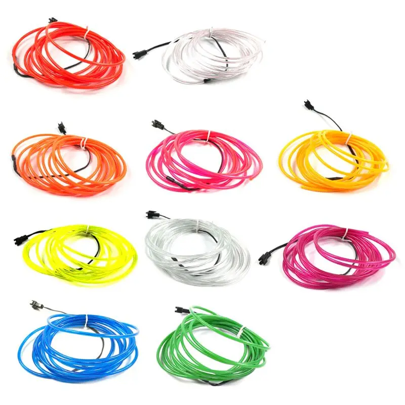 1M Waterproof Flexible EL Wire LED Strip Light Line DIY String Tube for Party Club Bar Car Interior Decor
1M Waterproof Flexible EL Wire LED Strip Light Line DIY String Tube for Party Club Bar Car Interior Decor