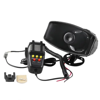 Pouvoir 5 Sound Car Alarm Police Fire Megaphone Siren Horn PA Speaker MIC System Kit
Pouvoir 5 Sound Car Alarm Police Fire Megaphone Siren Horn PA Speaker MIC System Kit