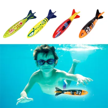 Children's Interactive Water Diving Training Toy Boy Swimming Pool Throwing Underwater Diving Torpedo Torpedo (ATT) 4 Pack
Children's Interactive Water Diving Training Toy Boy Swimming Pool Throwing Underwater Diving Torpedo Torpedo (ATT) 4 Pack