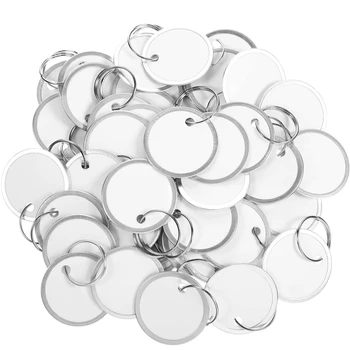Metal Rim Tags Key Tags Round Paper Tags with Metal Rings White Label for Car Keys and Door Keys (100)
Metal Rim Tags Key Tags Round Paper Tags with Metal Rings White Label for Car Keys and Door Keys (100)