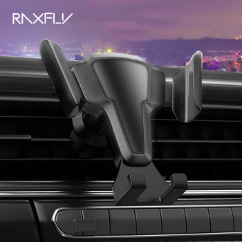 RAXFLY Car Phone Holder For Smartphone Stand Air Vent Mount 360 Rotate Auto Lock Support Telephone Voiture Soporte Movil Coche 
RAXFLY Car Phone Holder For Smartphone Stand Air Vent Mount 360 Rotate Auto Lock Support Telephone Voiture Soporte Movil Coche