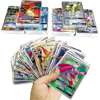 2020New series Children battle Game Card GX EX Collection trading pokemones Cards For Funs Gift Children English version Toy 
2020New series Children battle Game Card GX EX Collection trading pokemones Cards For Funs Gift Children English version Toy
