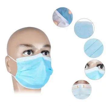 10pcs Disposable Masks To Prevent Dust 3 Layer Fabric Expressions Using Protects Person Useful
10pcs Disposable Masks To Prevent Dust 3 Layer Fabric Expressions Using Protects Person Useful
